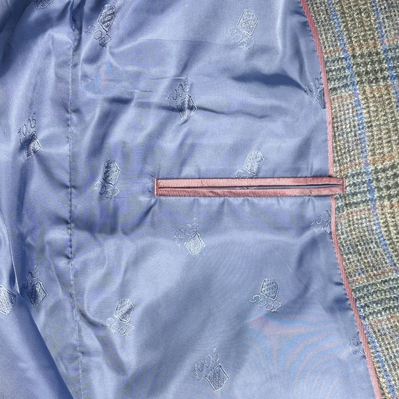 Jos. A. Bank Men's Wool Plaid Blazer - - Picture 5 of 9